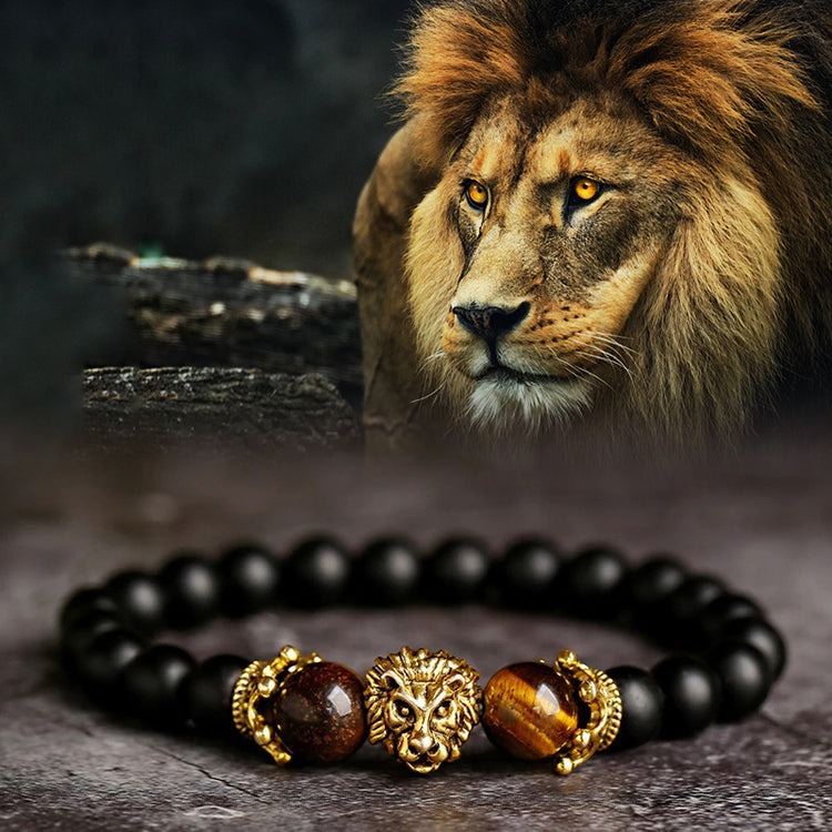 Buy quality 22K Gold Classic Gents Lion Bracelet ( Lucky ) in Ahmedabad